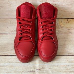 Reebok Women's Size 7 Red Hightop Sneakers